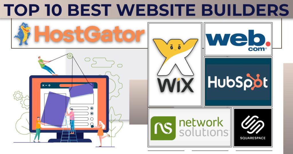 Top 10 best website builders