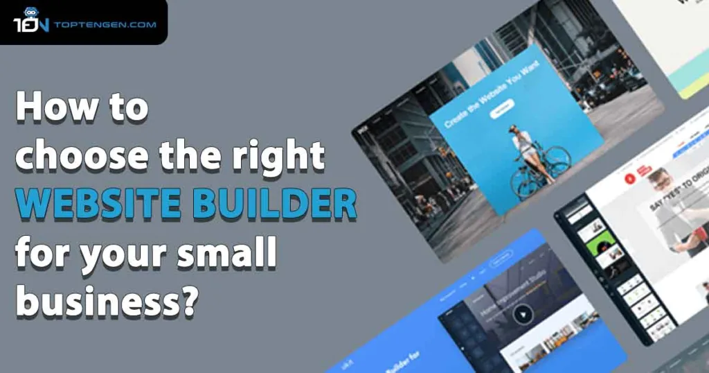 How to choose right website builder for small business