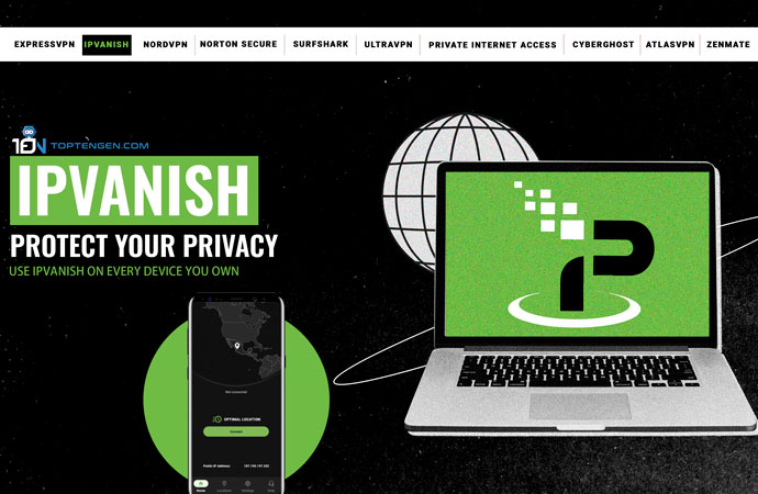 IPVanish-Best VPNs for Android