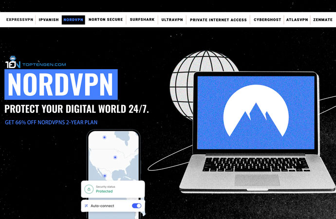 NordVPN- best VPNs for Germany