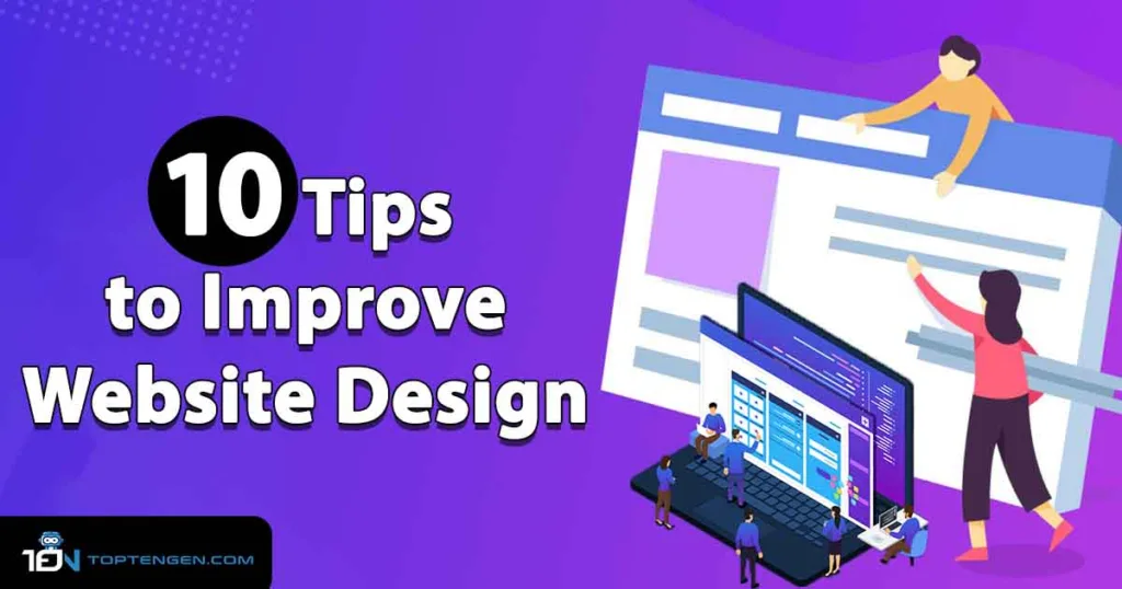 Tips to improve website design