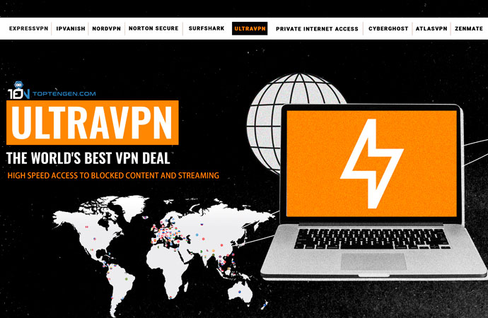 UltraVPN -Top 10 best VPN services