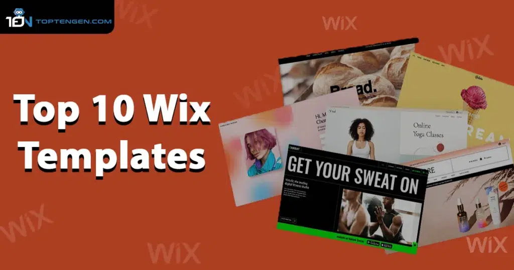 Top 10 Wix templates