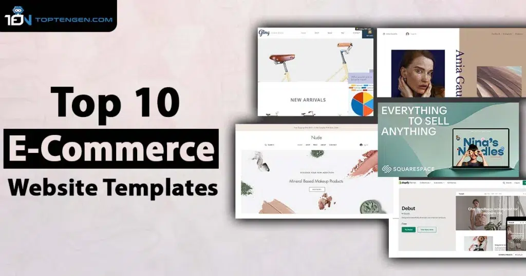 Top 10 e-commerce website templates