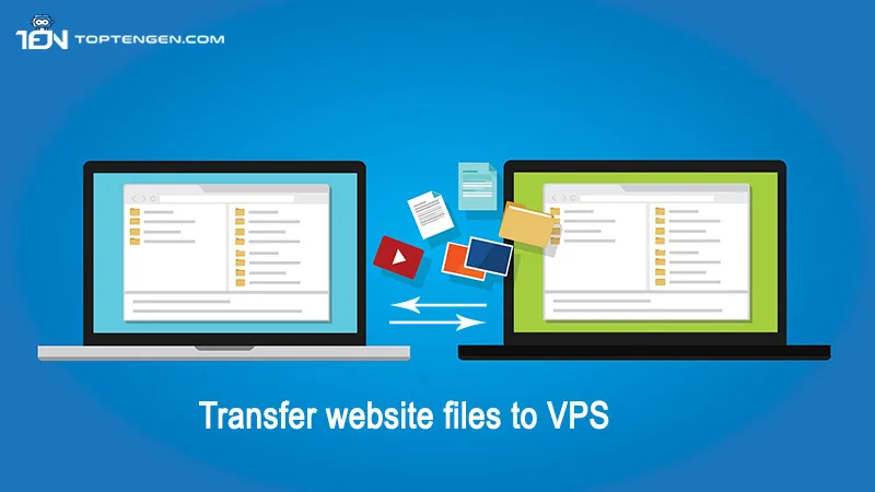 Transfer website files to VPS