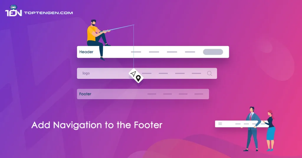 Add Navigation to the Footer