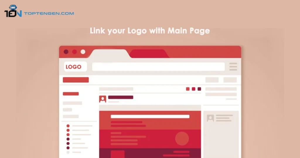 Link your Logo with Main Page