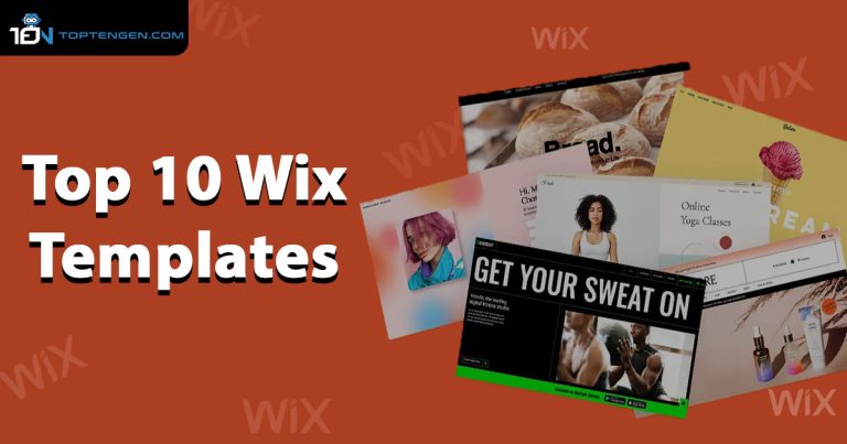 Top 10 Wix Templates   