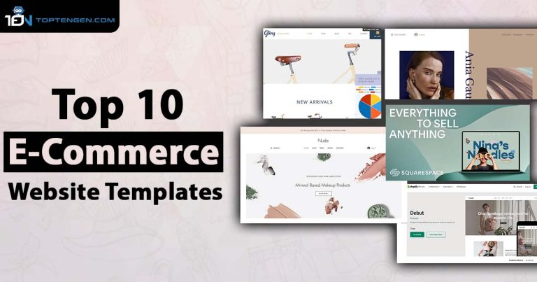 Top 10 E-Commerce Website Templates