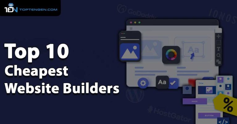 Top 10 Cheapest Website Builders